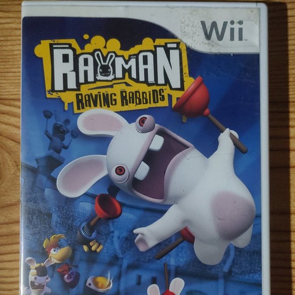 Rayman Raving Rabbids Nintendo Wii Game (CIB) - Picture 1 of 5